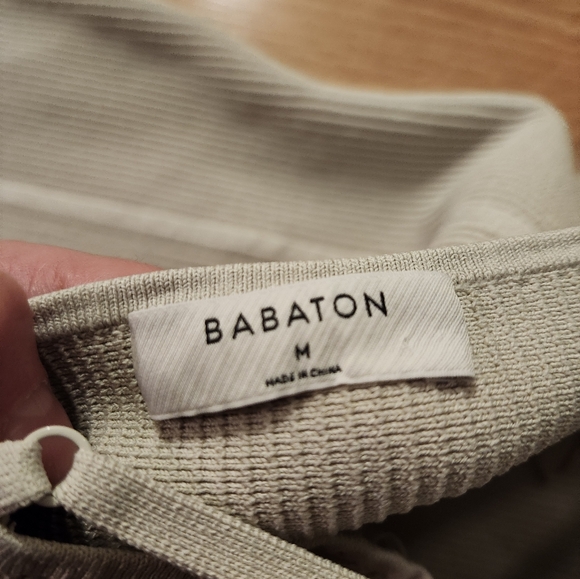 Babaton Underbust White Ribbed Dress - Picture 3 of 4